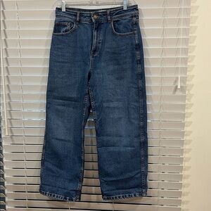 Sézane Denim Le Crop. Size 40